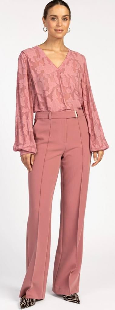 GEZOCHT AAIKO BROEK CHANTALLE MAAT L, Kleding | Dames, Maat 42/44 (L), Ophalen of Verzenden, Zo goed als nieuw, Roze