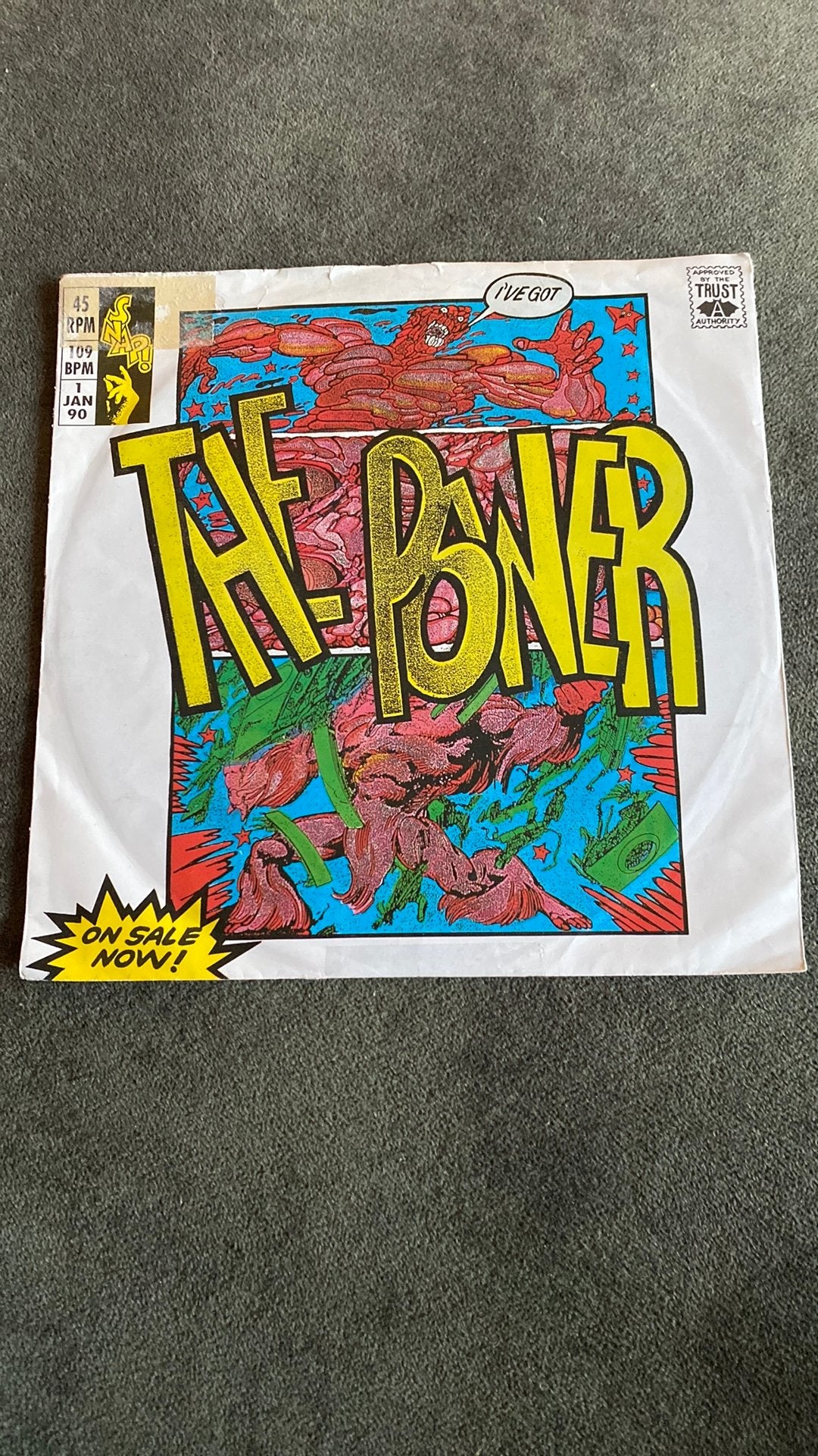 Vinyl single Snap - The power, Cd's en Dvd's, Vinyl Singles, Ophalen of Verzenden, Gebruikt, Pop