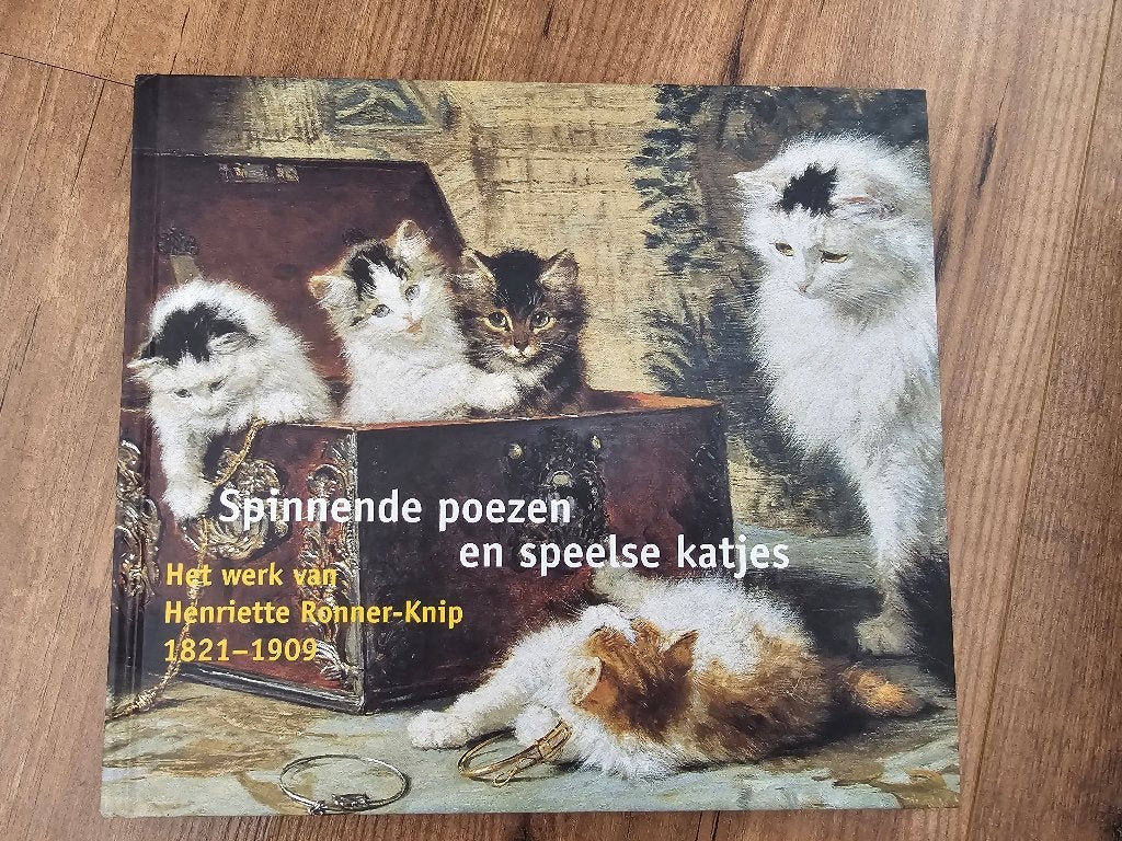 Boekje Spinnende poezen en Speelse katjes, Antiek en Kunst, Ophalen of Verzenden