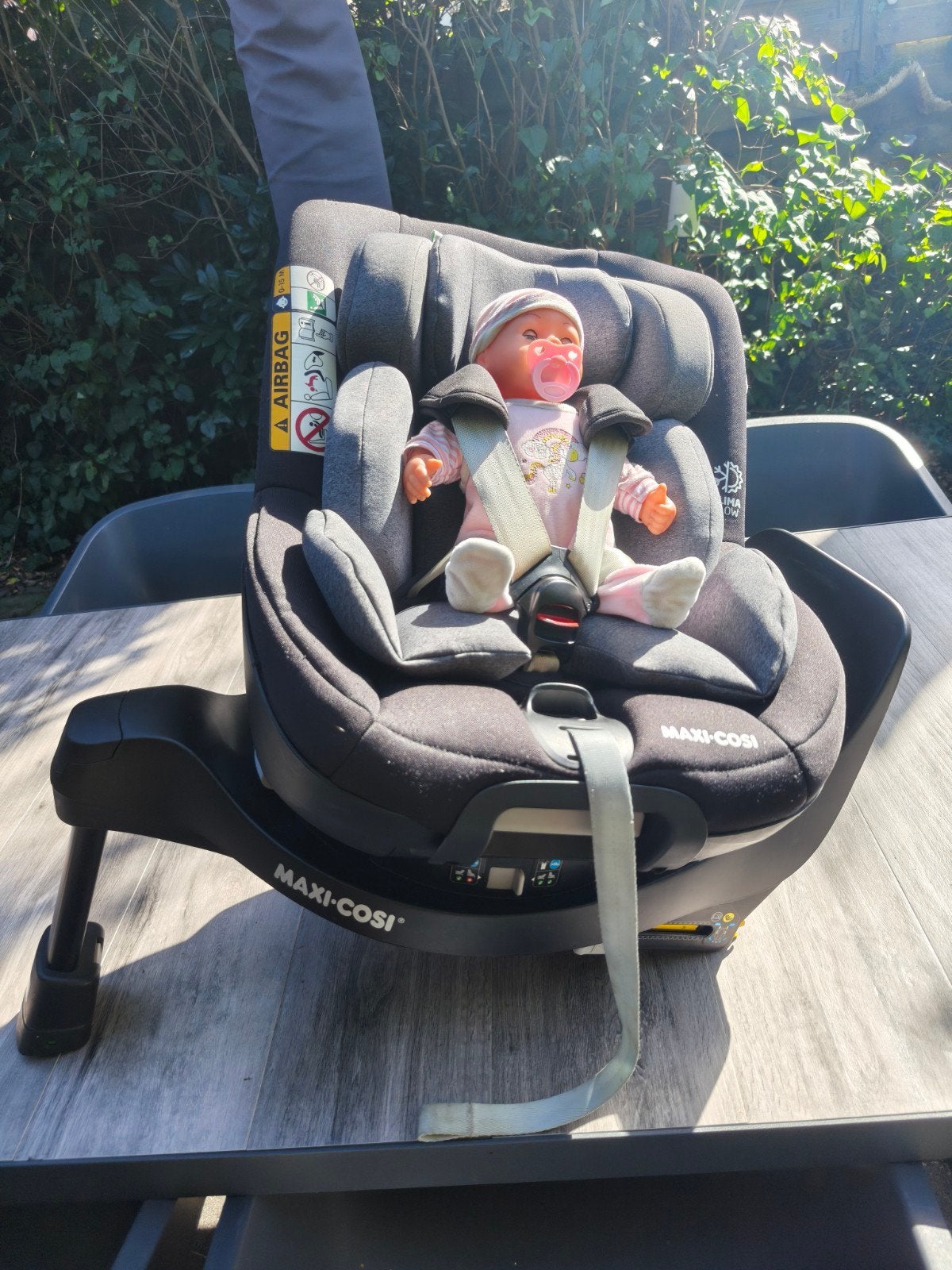 DRAAIBAAR Maxi-Cosi Mica Pro Eco i-Size Autostoel (0-18 kg), Kinderen en Baby's, Ophalen, Verstelbare rugleuning, 0 t/m 18 kg