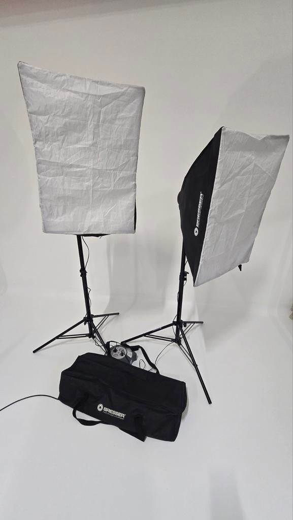 Bresser BR-2245 1800W daglichtlamp set, Ophalen of Verzenden, Lamp of Flitsset
