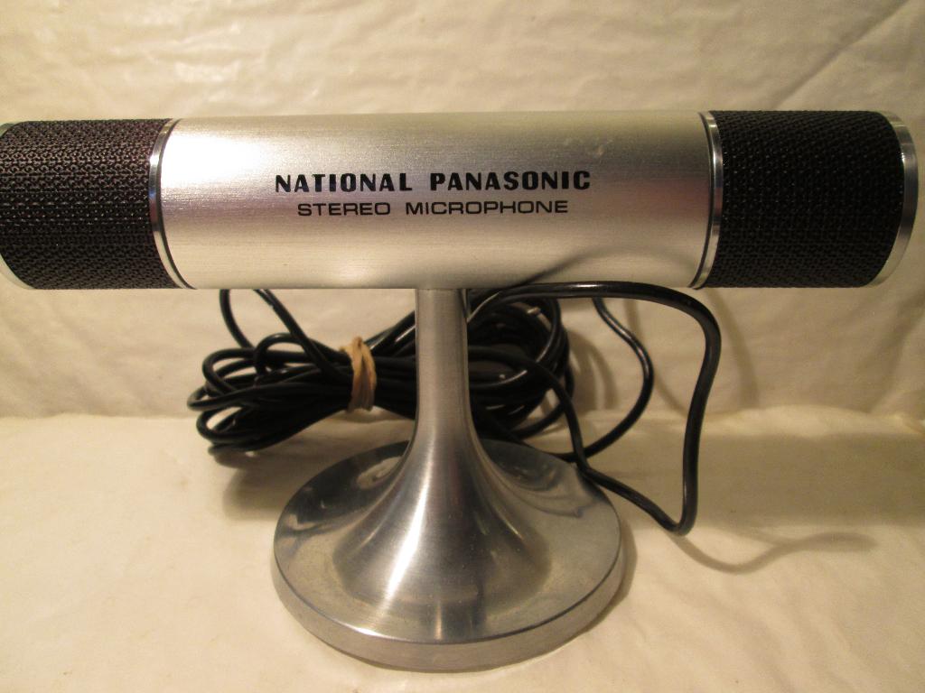 microfoon panasonic, Audio, Tv en Foto, Ophalen of Verzenden, Zo goed als nieuw