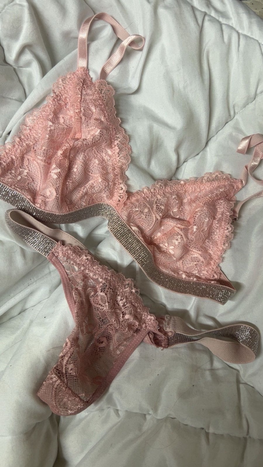 Lingerie and more, Kleding | Dames, Ondergoed en Lingerie, Ophalen of Verzenden, Roze, Setje