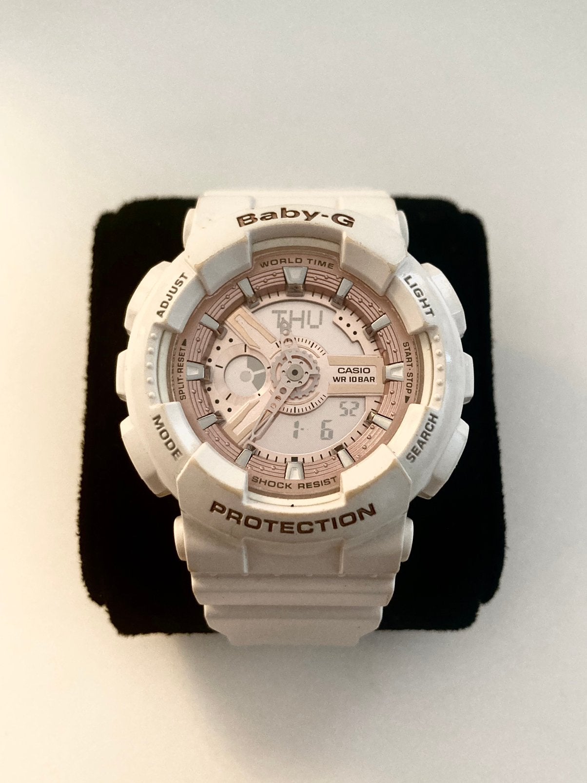 Casio G-Shock Baby-G - Wit Roze - BA-110X-7A1ER - Gebruikt, Ophalen of Verzenden, Gebruikt, Kunststof, Overige merken