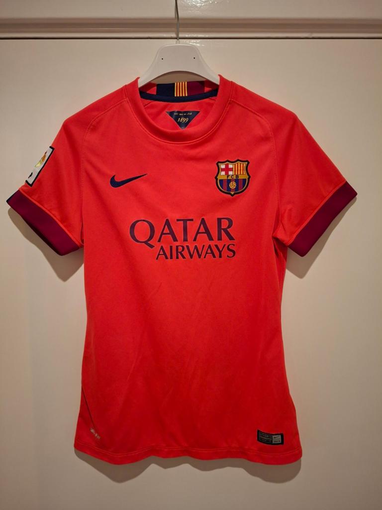 FC Barcelona Qatar Airways voetbalshirt, Overige typen, Nike, Ophalen of Verzenden, Zo goed als nieuw