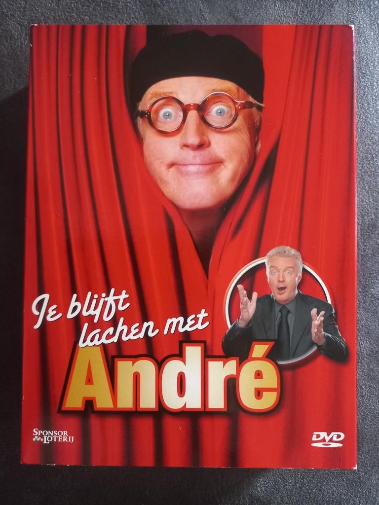 Je blijft lachen met André - 6 DVD Box, Cd's en Dvd's, Dvd's | Cabaret en Sketches, Alle leeftijden, Ophalen, Zo goed als nieuw