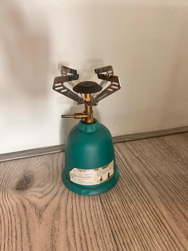 Campinggas brander - werkt, schakelaar los, Caravans en Kamperen, Kampeeraccessoires, Ophalen of Verzenden, Gebruikt
