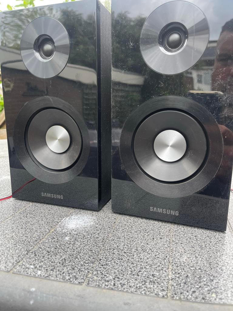 Samsung PS-D430D Front Speakers - Goede Staat, Overige merken, Gebruikt, Ophalen of Verzenden, Minder dan 60 watt