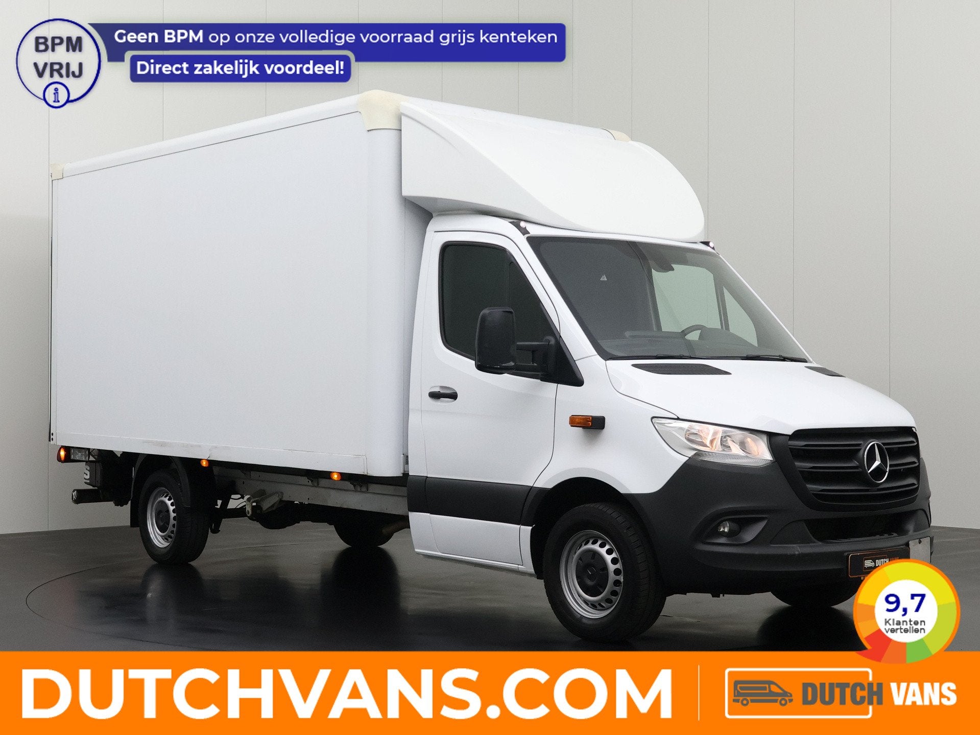 Mercedes-Benz Sprinter 317CDI Bakwagen+Laadklep | dakspoiler, Gebruikt, Euro 6, 2000 kg, 2675 kg