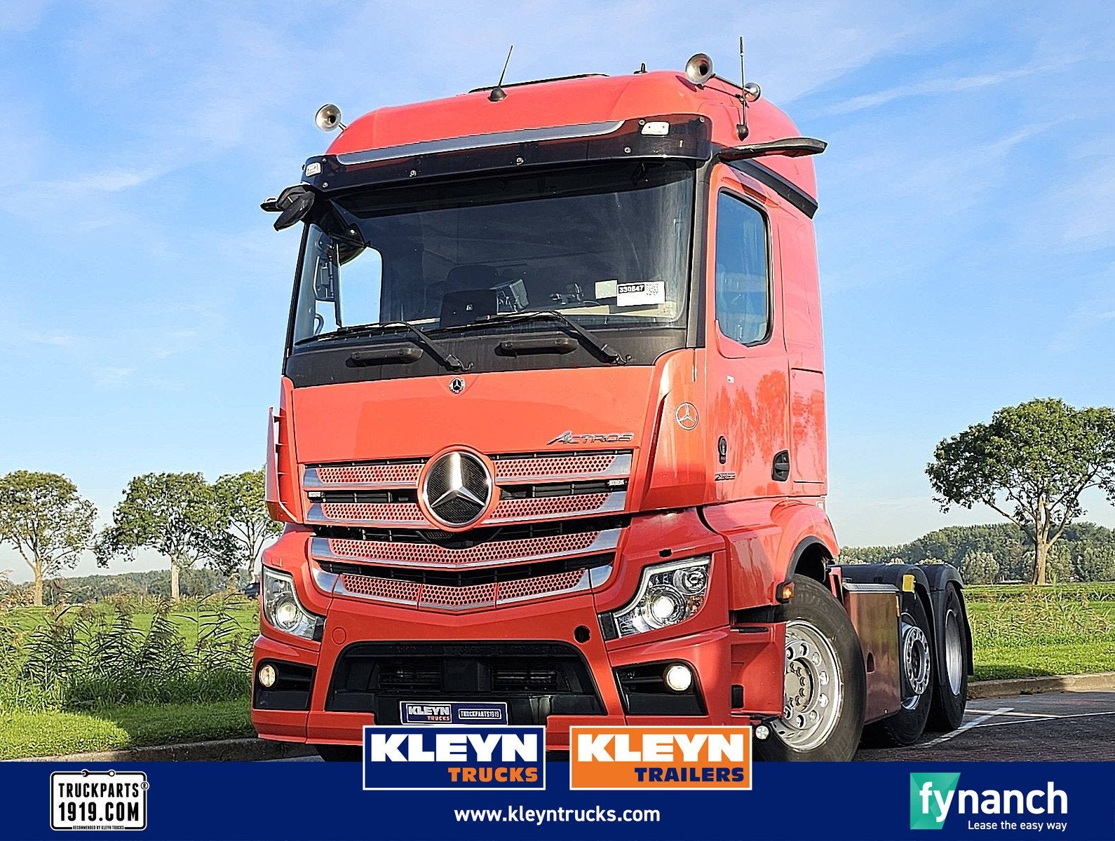 MERCEDES-BENZ ACTROS 2553 6x2*4, Auto's, Automaat, Euro 6, Mercedes-Benz, Bedrijf