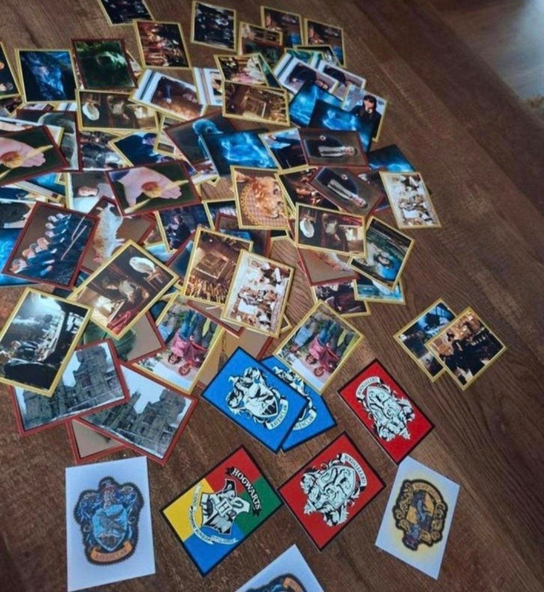 Grote verzameling Panini Harry Potter stickers, Ophalen of Verzenden, Gebruikt, Film, Tv of Omroep