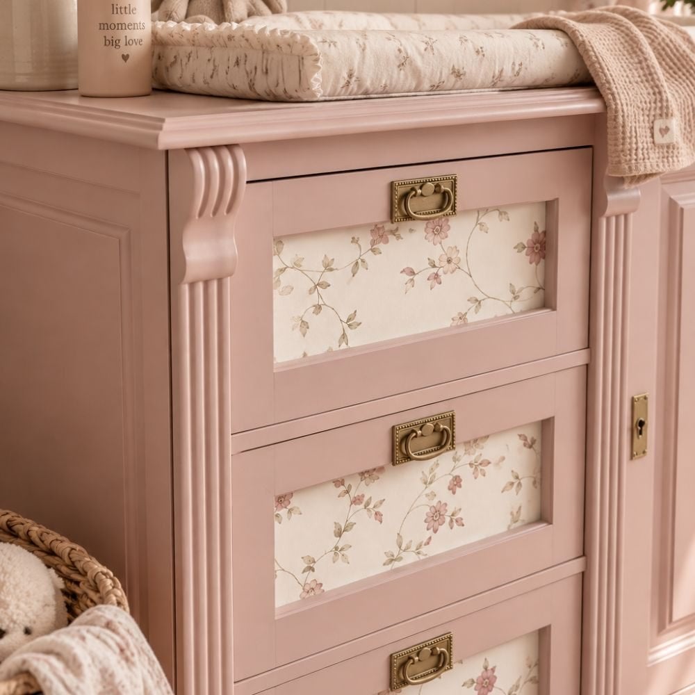 Foto 6 van Rosalie Brocante Ladekast commode — Blush Pink