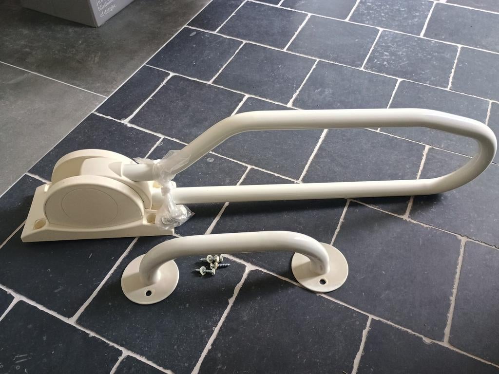 Toiletbeugel opklapbaar en muursteun, Diversen, Ophalen of Verzenden