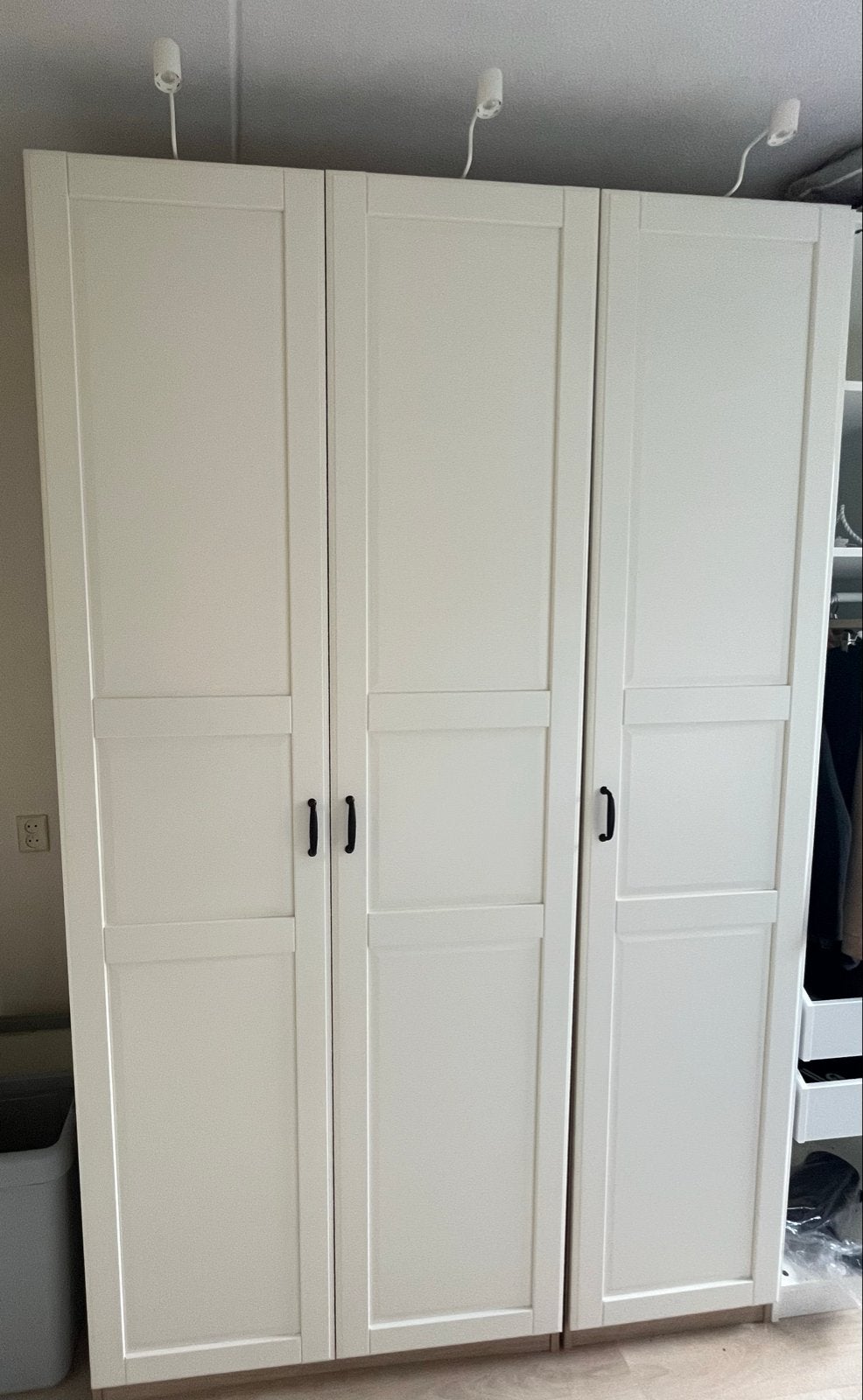 IKEA PAX Kledingkast 3-deurs, 236cm hoog, met lades en roede, Ophalen, Gebruikt, 200 cm of meer, 150 tot 200 cm