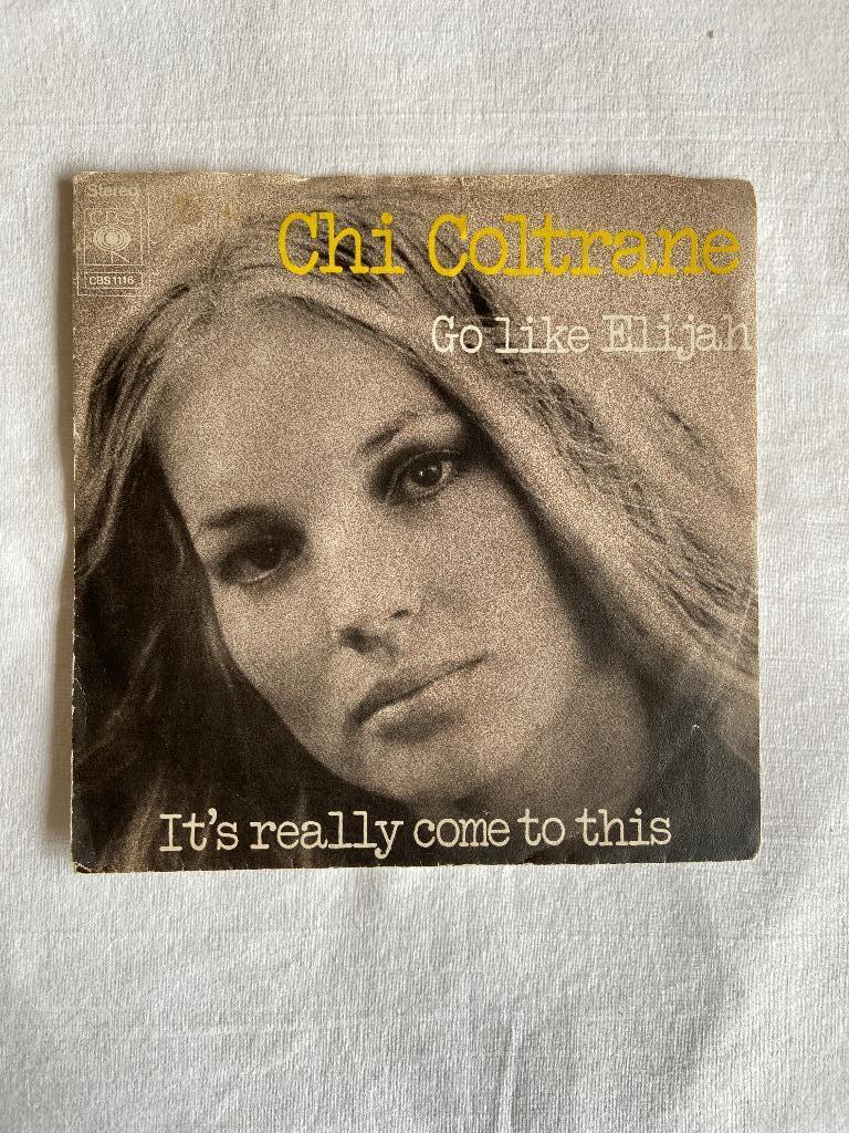 chi coltrane - go like elijah, Cd's en Dvd's, Vinyl Singles, Ophalen of Verzenden, Zo goed als nieuw, Pop