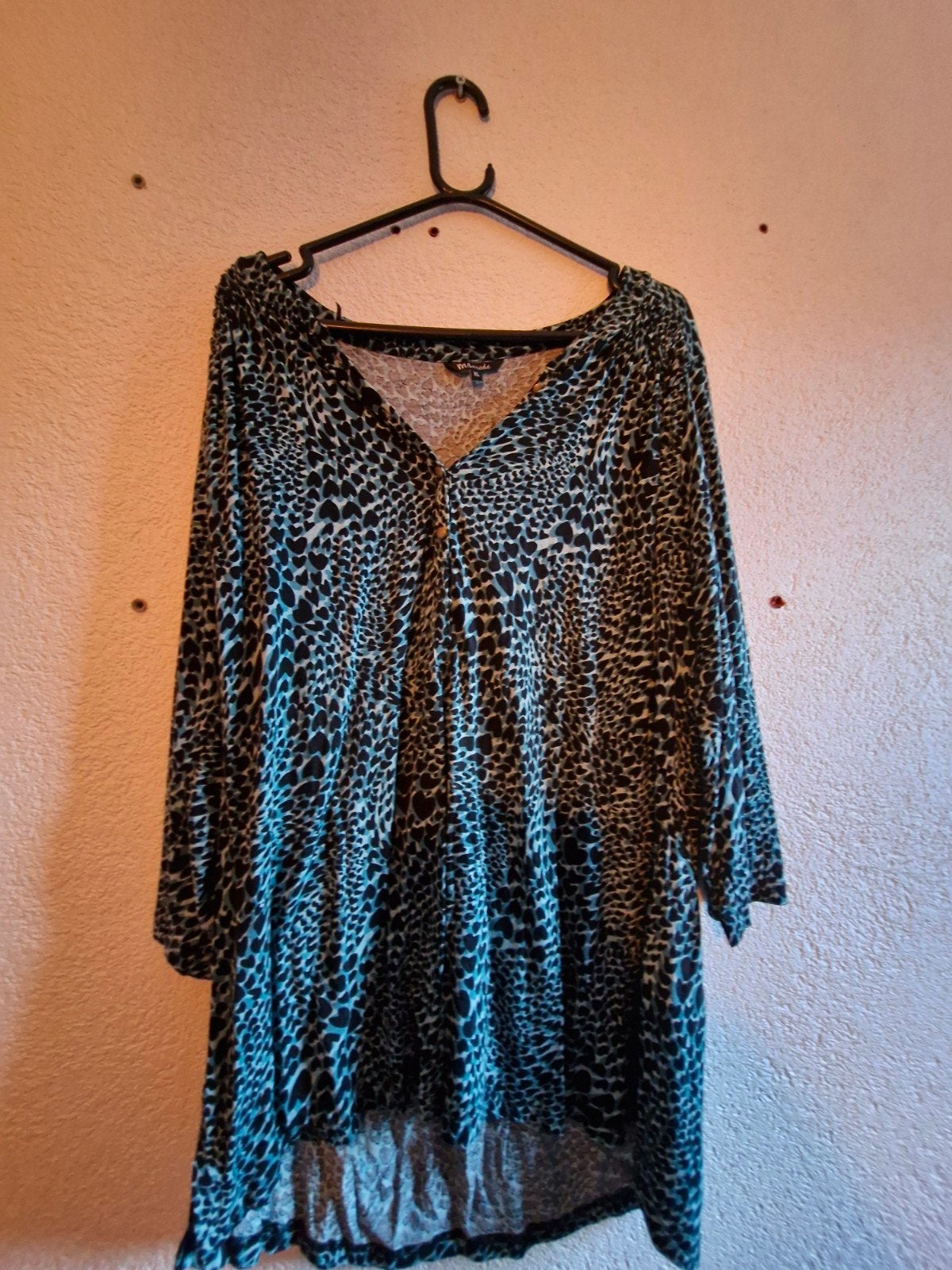 MS Mode Dames Blouse XL met Dierenprint, Meerkleurig, Blouse of Tuniek, Ophalen of Verzenden, Zo goed als nieuw