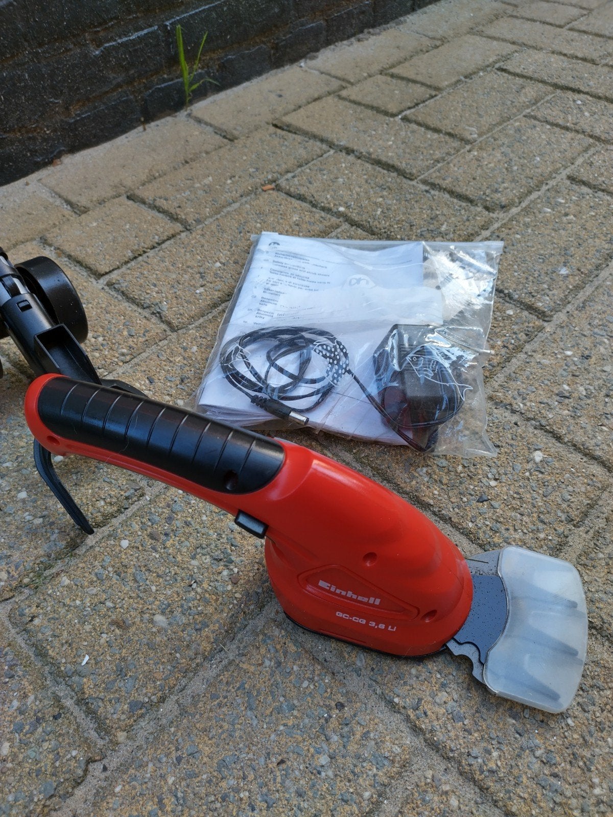 Einhell grastrimmer, Verzenden, Zo goed als nieuw