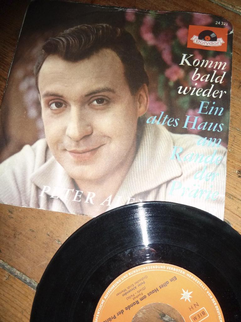 PETER ALEXANDER junge komm bald wieder 1960, Ophalen of Verzenden, Gebruikt, Pop
