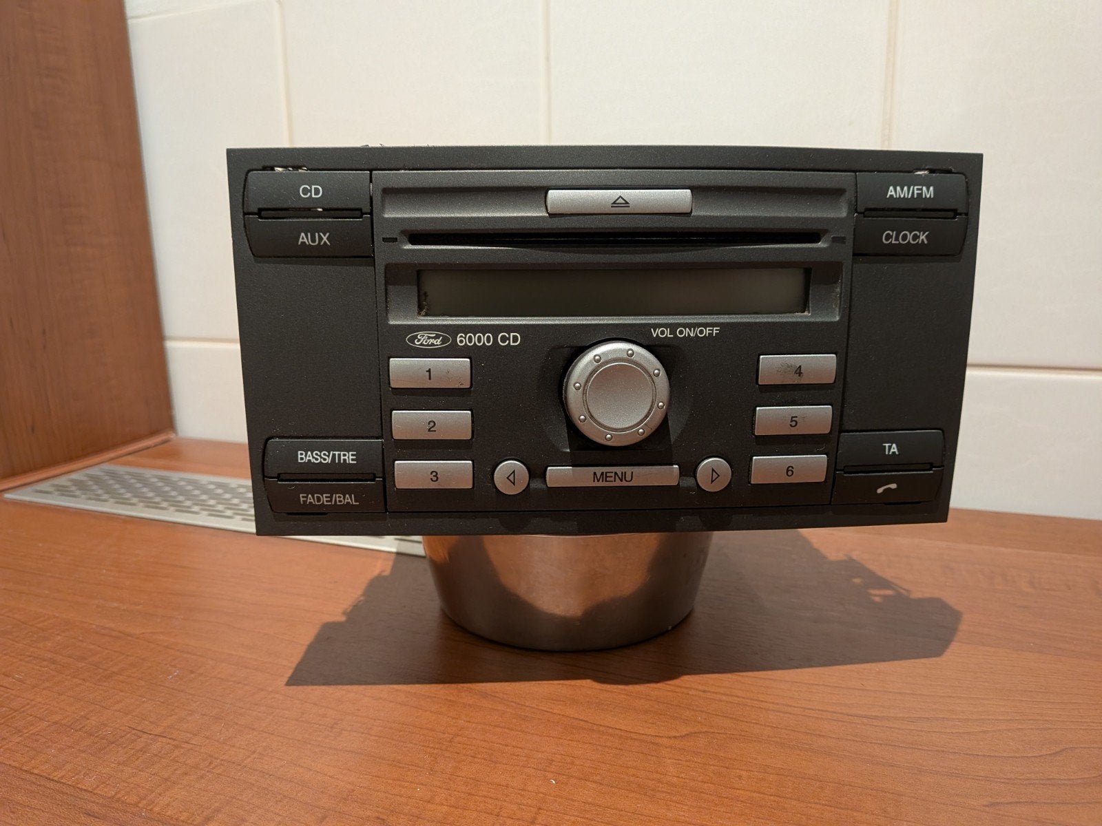Ford Transit Autoradio Origineel (ca. 2008), Auto diversen, Ophalen of Verzenden, Gebruikt