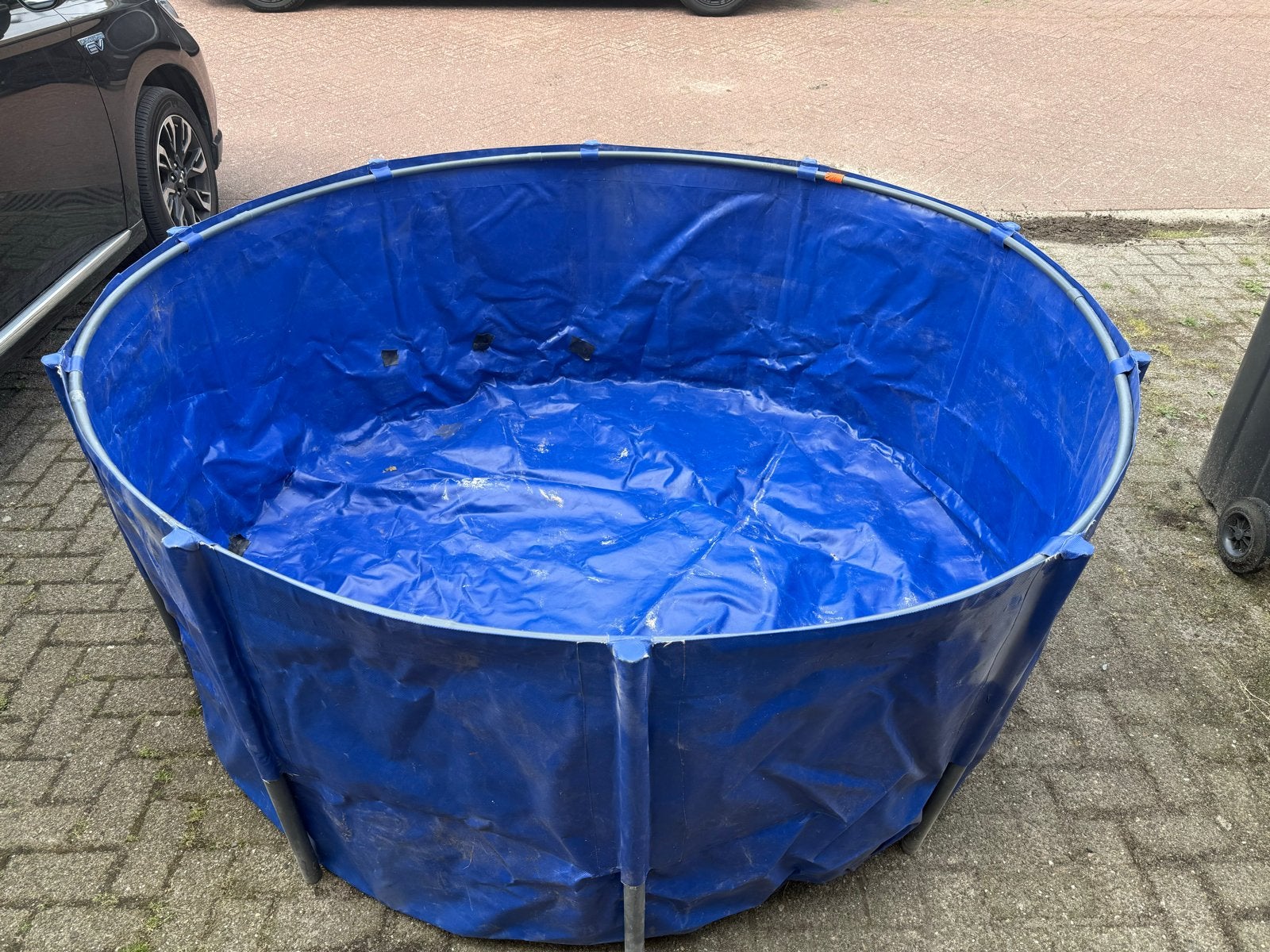 Ronde quarantainebak - 200 cm diameter, 80 cm hoog, Ophalen, Gebruikt