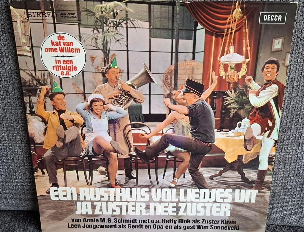 LP Ja Zuster Nee Zuster, Ophalen of Verzenden, Zo goed als nieuw, Overige formaten