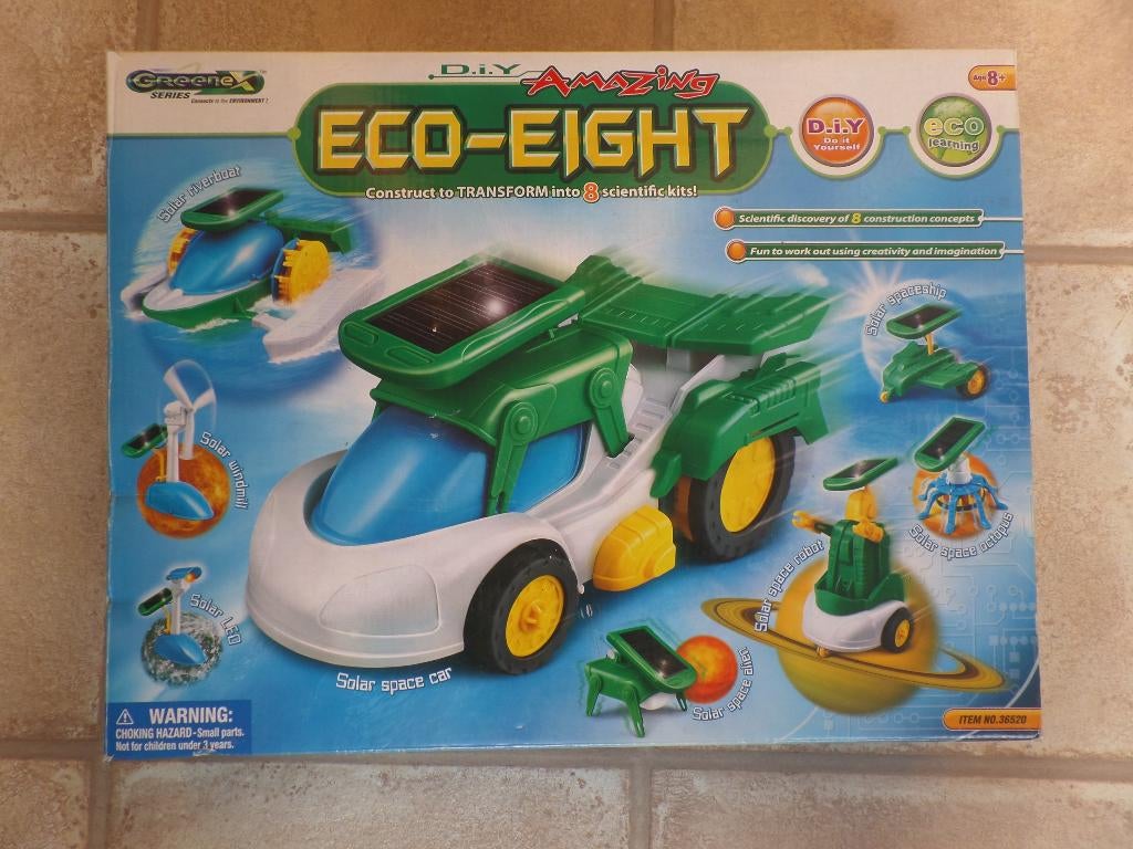 Eco - Eight Science Zonne energie Duurzaam, Ophalen of Verzenden, Zo goed als nieuw, Bouwen