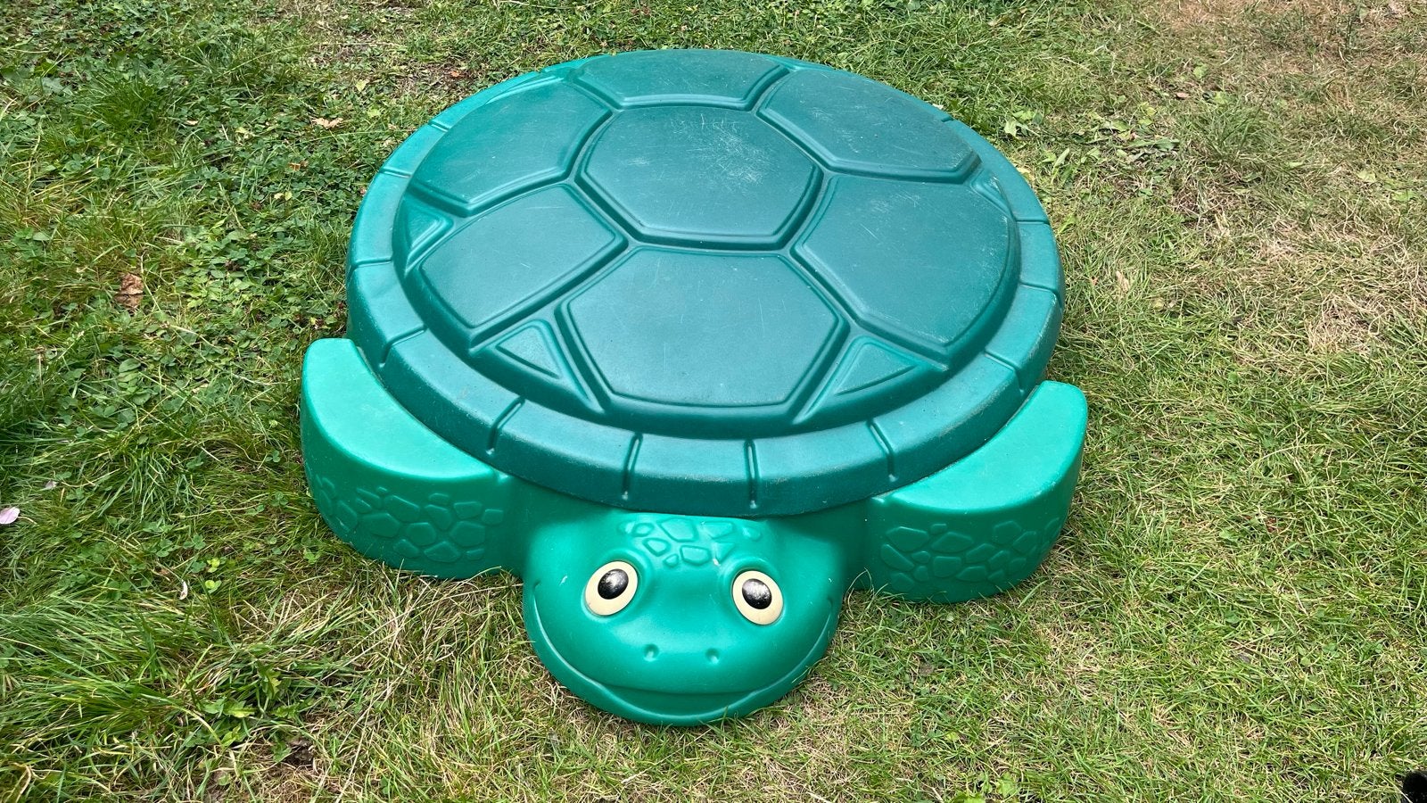 Schildpad zandbak met deksel, Kinderen en Baby's, Speelgoed | Buiten | Zandbakken, Ophalen, Gebruikt
