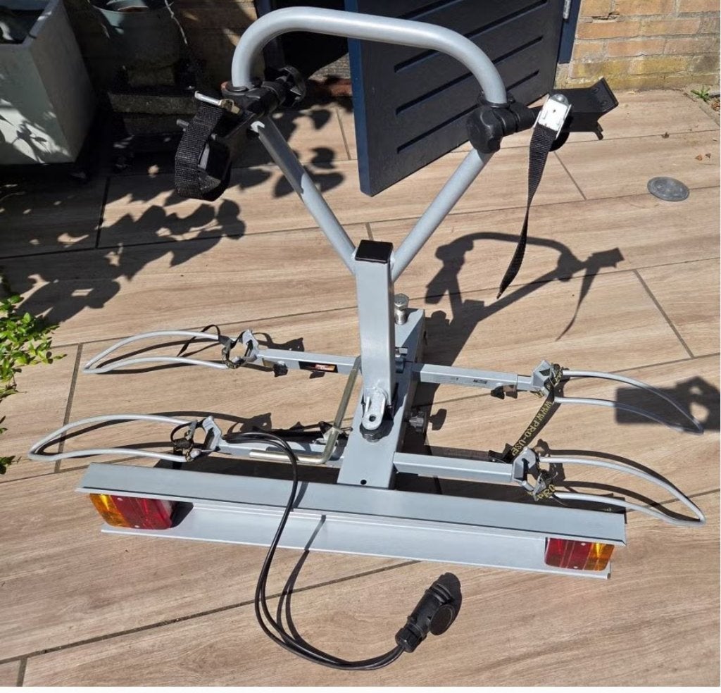Fietsendrager Pro-User Silverbike, Auto diversen, Fietsendragers, Ophalen, 2 fietsen, Gebruikt, Trekhaakdrager