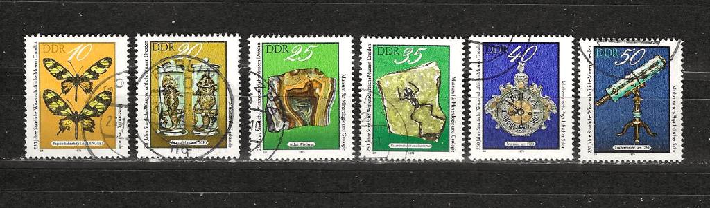 DDR 2370-2375, Ophalen of Verzenden, DDR, Gestempeld
