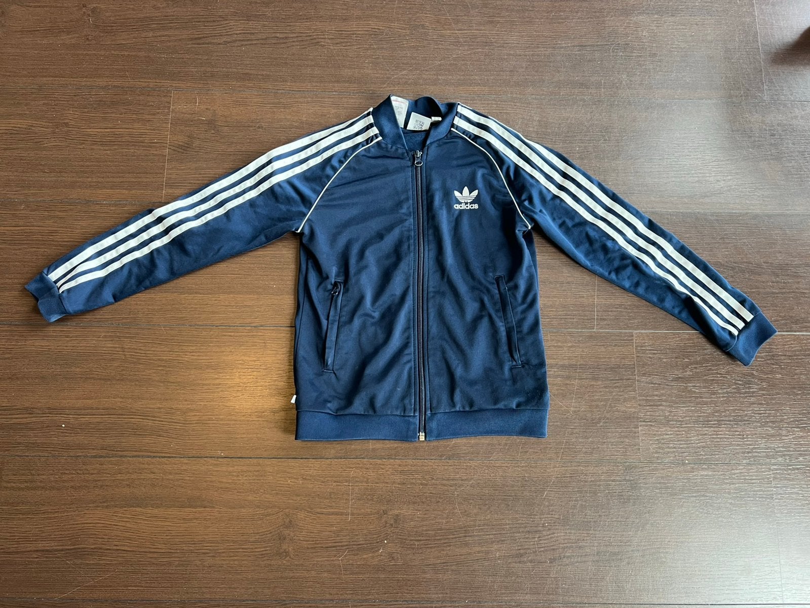 Adidas vest blauw, Ophalen, Zo goed als nieuw, Blauw