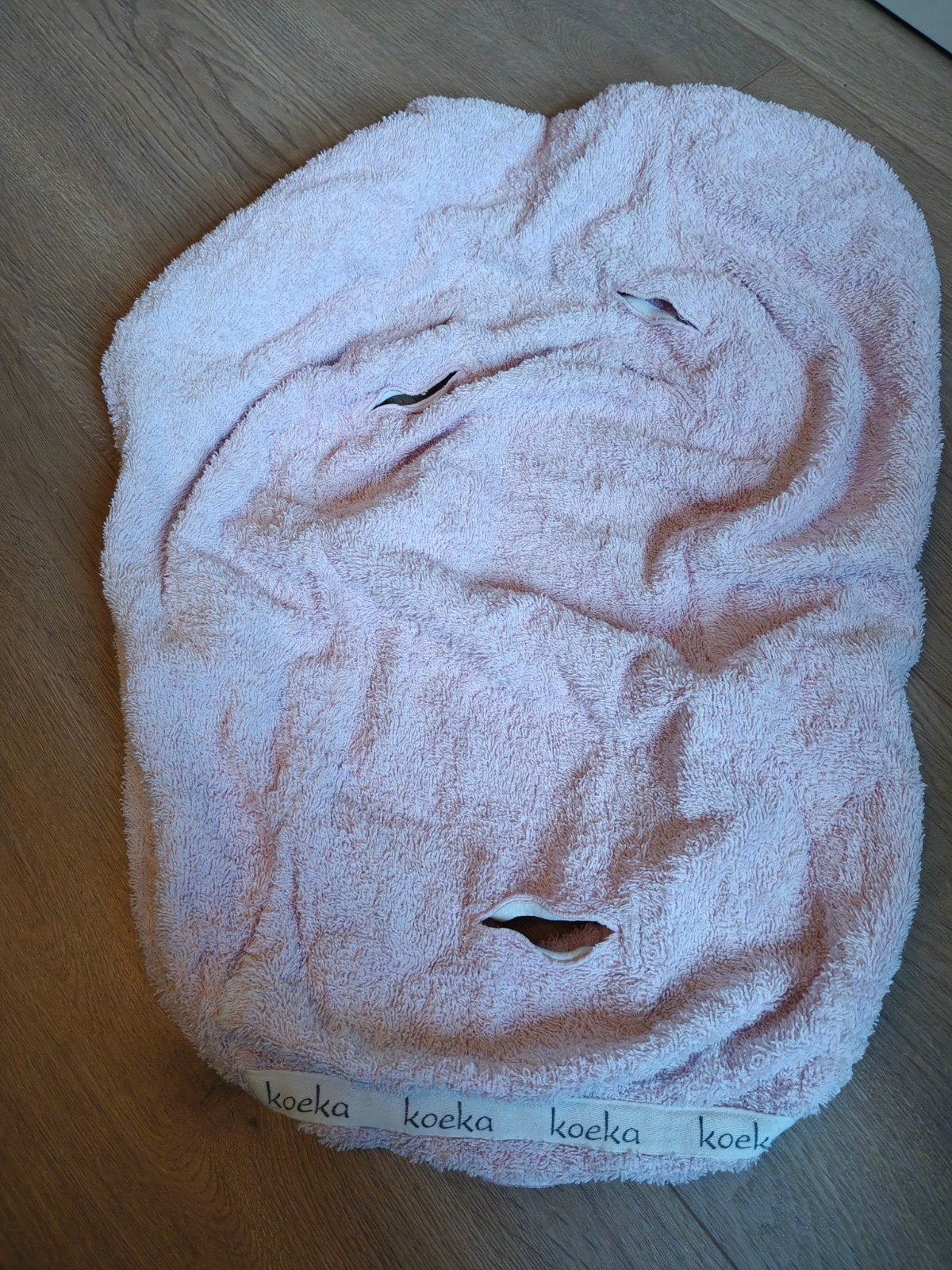 Koeka maxi cosi hoes wafel roze, Ophalen of Verzenden