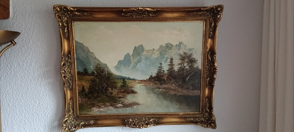 oud schilderij Klassiek, Ophalen, Doek, Oud hollands, Origineel werk
