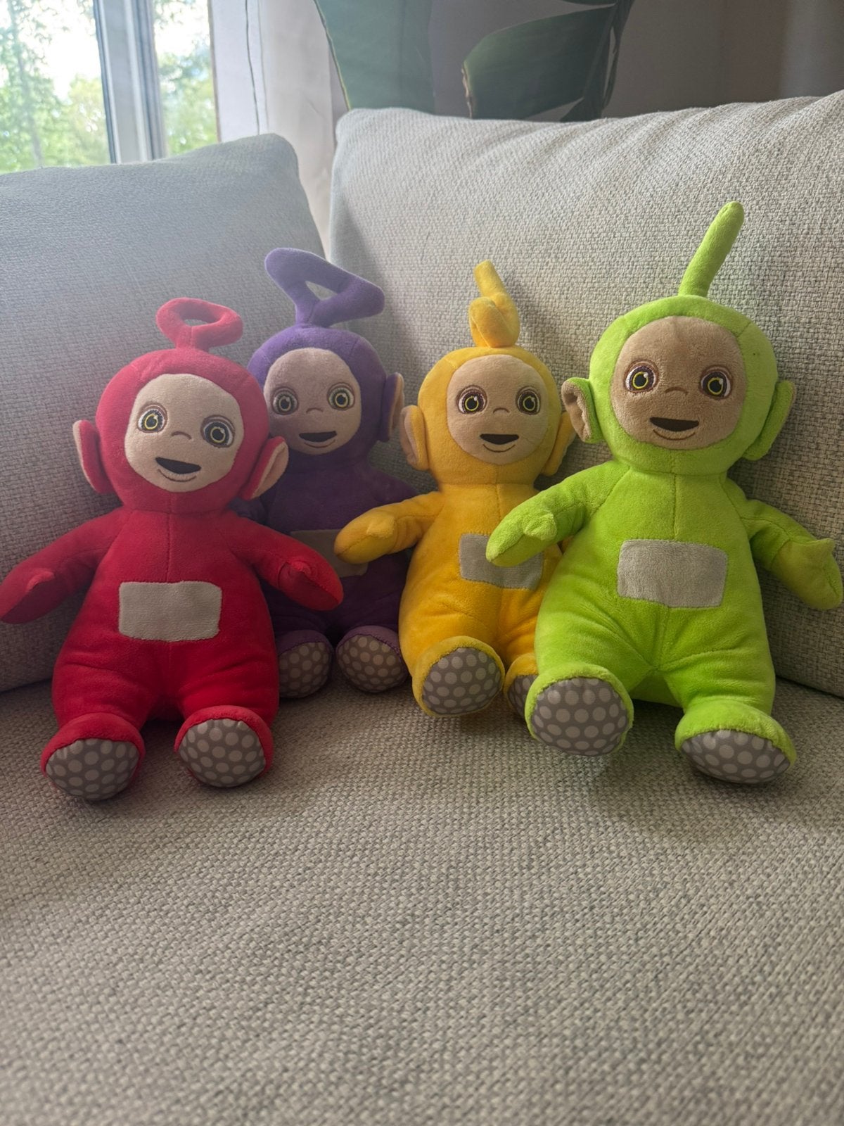 Teletubbies set van 4, Ophalen of Verzenden, Zo goed als nieuw