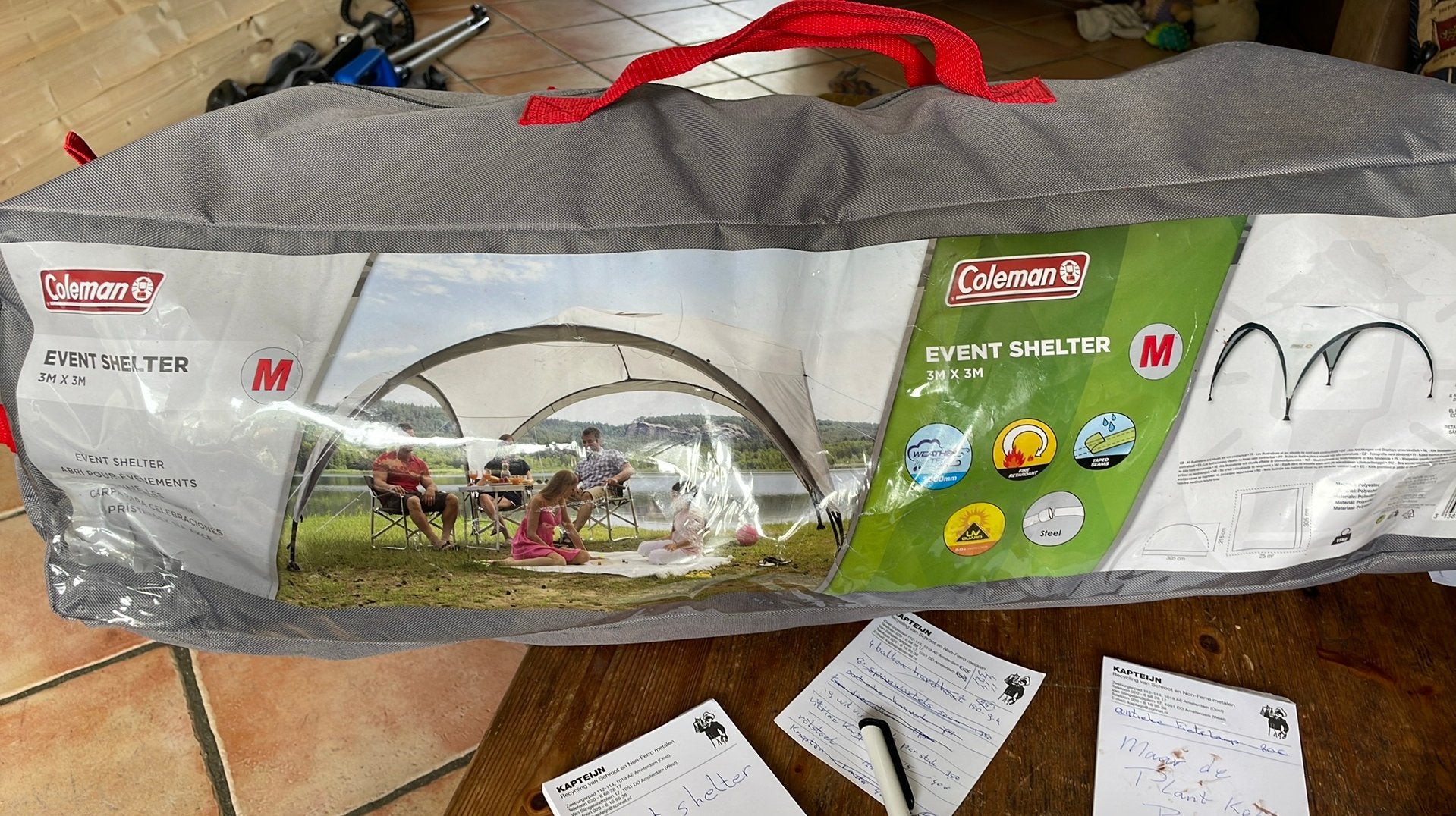 event shelter 3 bij 3 nieuw, Ophalen, Zo goed als nieuw