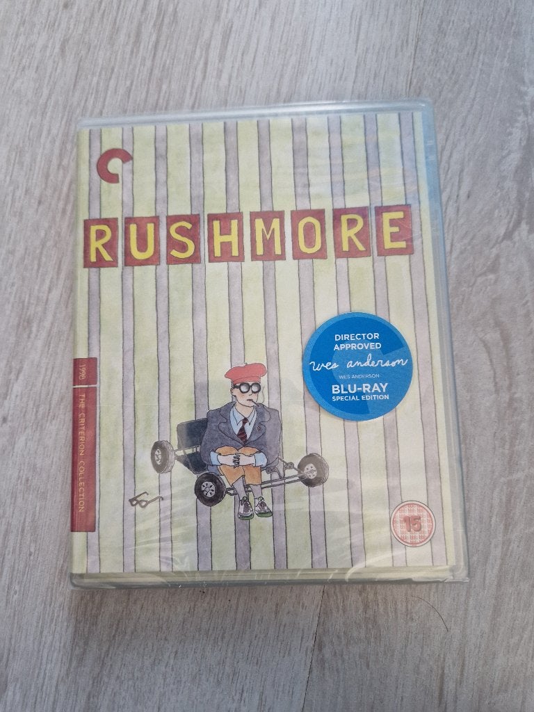 Blu-ray Criterion Collection: Rushmore - Wes Anderson -Nieuw, Ophalen, Engels, Film, Engels