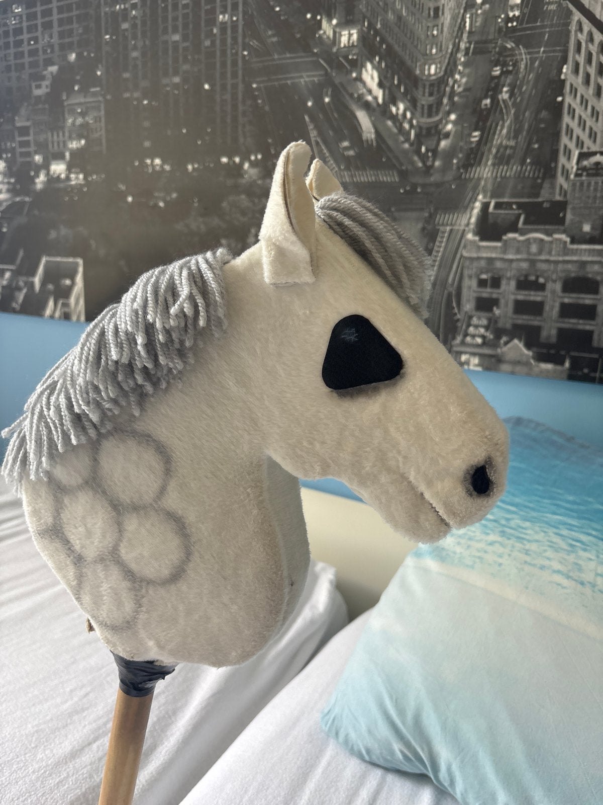 Hobbyhorse van BKM Hobbyhorse - Inclusief stok, Ophalen of Verzenden, Zo goed als nieuw, Jongen of Meisje