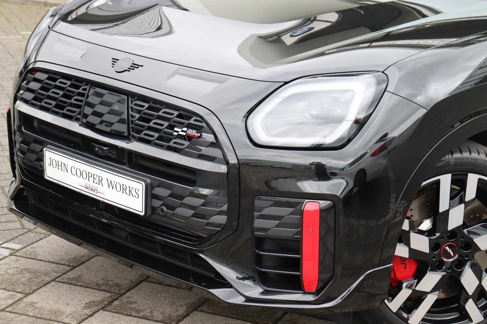 MINI Countryman John Cooper Works ALL4 Automaat / Pakket XL, Zwart, Zwart, Bedrijf, SUV of Terreinwagen