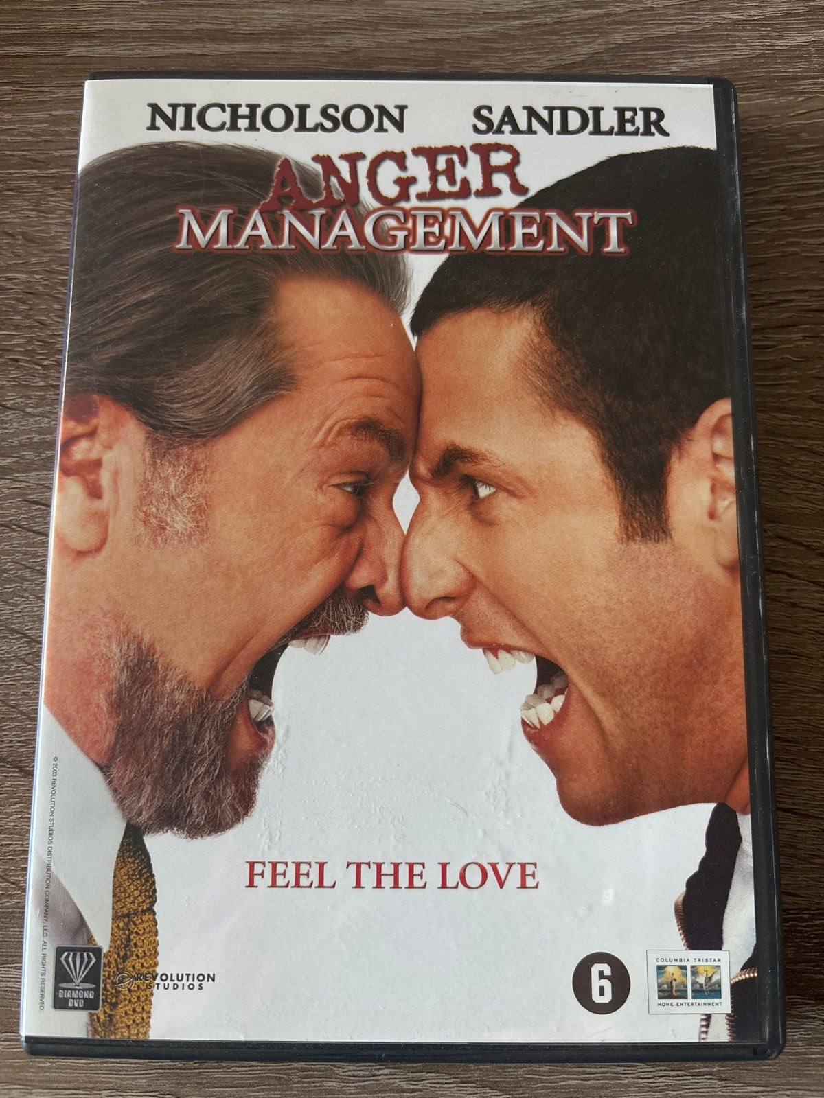 Anger Management DVD - Nicholson & Sandler Komedie, Nederlands, Ophalen of Verzenden, Vanaf 6 jaar, Actiekomedie