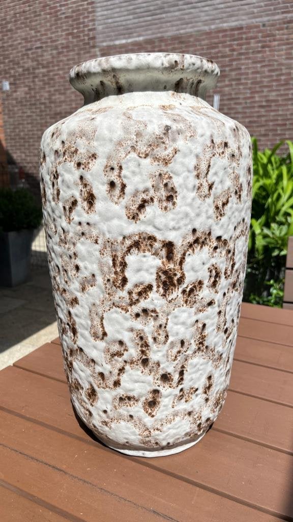 Vintage Bay Keramiek Vaas - West Germany - 41cm Hoog, Antiek en Kunst, Ophalen