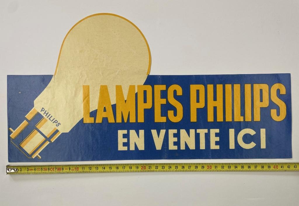 oude Philips poster, Verzamelen, Posters, Ophalen of Verzenden, Gebruikt, A1 t/m A3