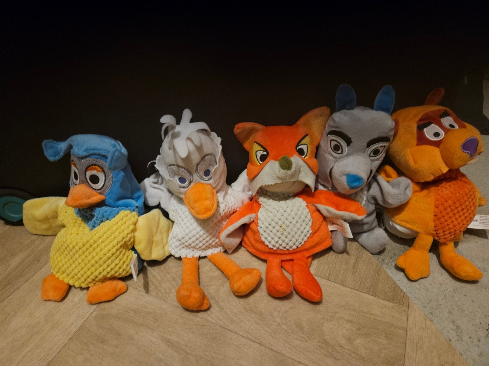 Fabeltjeskrant handpoppen, Ophalen, Zo goed als nieuw, Overige typen