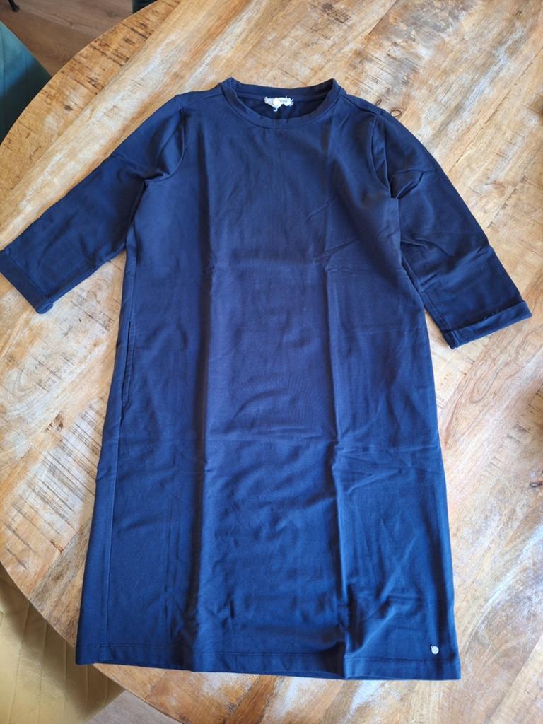 Blauwe jurk van Zusss maat l, Maat 38/40 (M), Blauw, Ophalen of Verzenden, Zo goed als nieuw