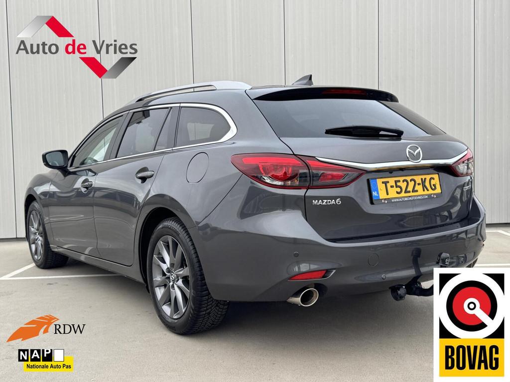 Mazda 6 Sportbreak 2.0 SkyActiv-G 165 Centre-Line|Trekhaak, Auto's, Mazda, 1998 cc, Stof, 4 cilinders, 6 sportbreak