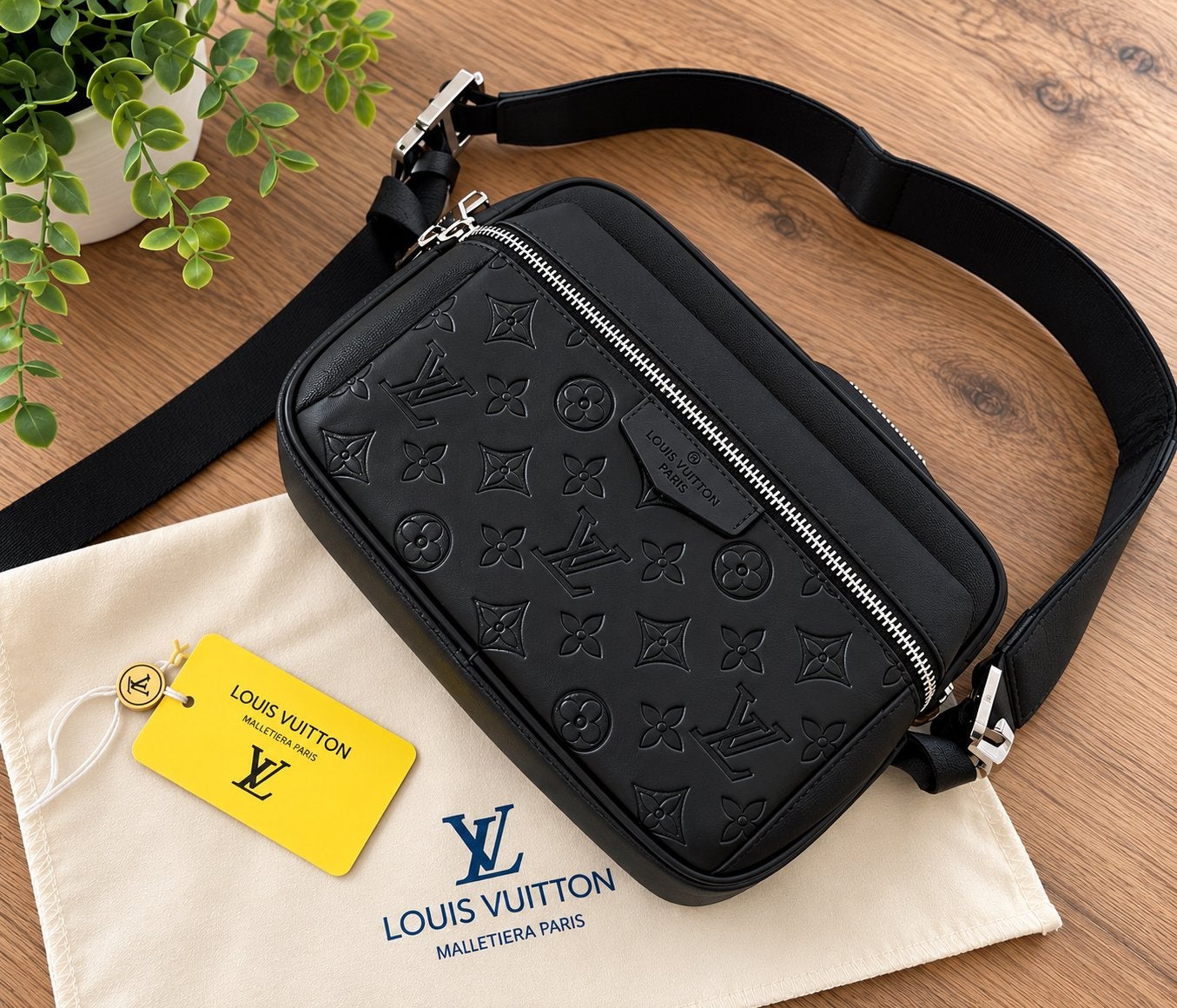 Nieuwe heren tas, Ophalen of Verzenden, Zo goed als nieuw, Zwart