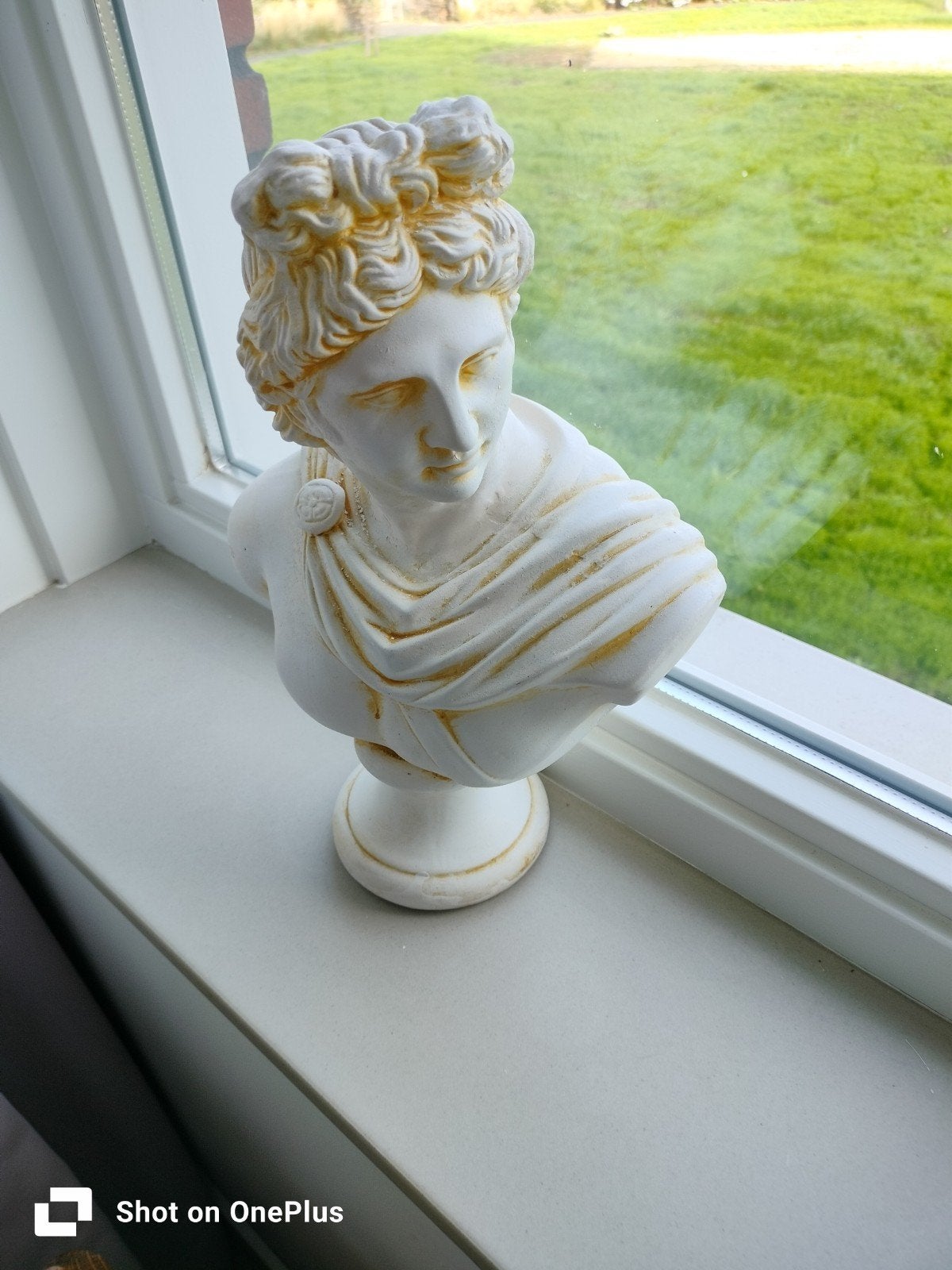 Buste Griekse God Apollo - klassiek Beeld, Antiek en Kunst, Ophalen