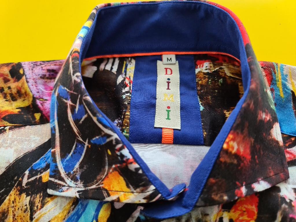 Nieuw Overhemd DIMI  met mooie kleur maat M, Overige kleuren, Nieuw, Halswijdte 39/40 (M), Verzenden