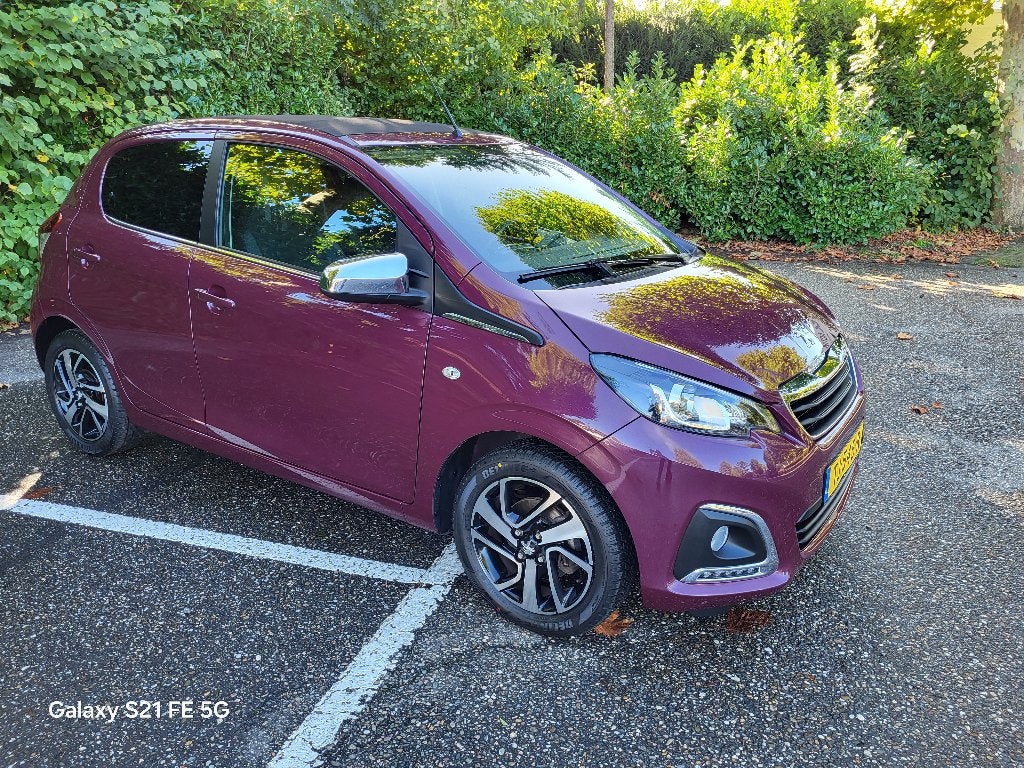 Peugeot 108 1.0 E-VTi Allure Top! Cabrio Dak  5-Drs. bj.2018, Voorwielaandrijving, Stof, Overige kleuren, 4 stoelen