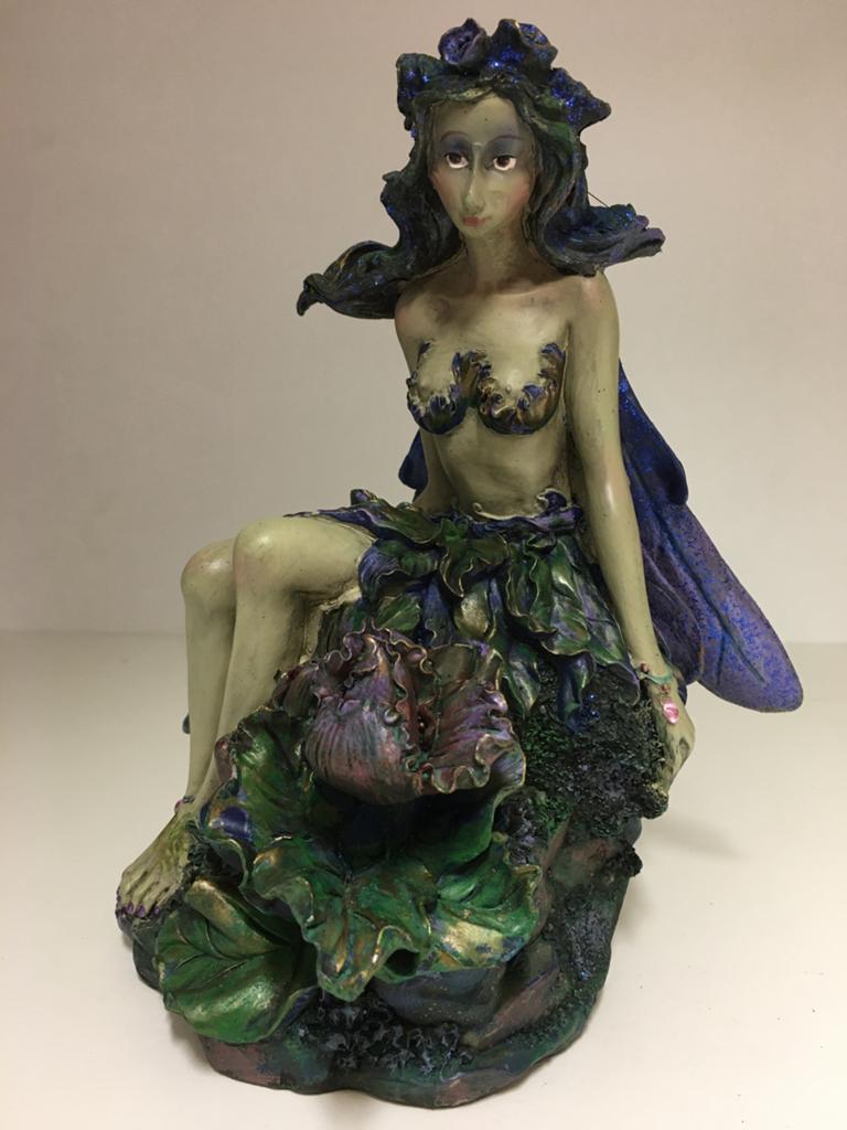 Pixie Bos Elf Lida woud bos elf, Verzamelen, Beelden en Beeldjes, Verzenden, Zo goed als nieuw, Fantasy