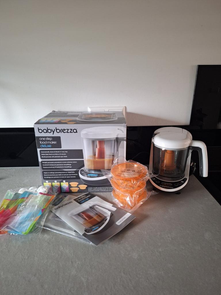 Baby Brezza Foodmaker Deluxe - Maak zelf babyvoeding, Ophalen of Verzenden, Zo goed als nieuw, Overige typen