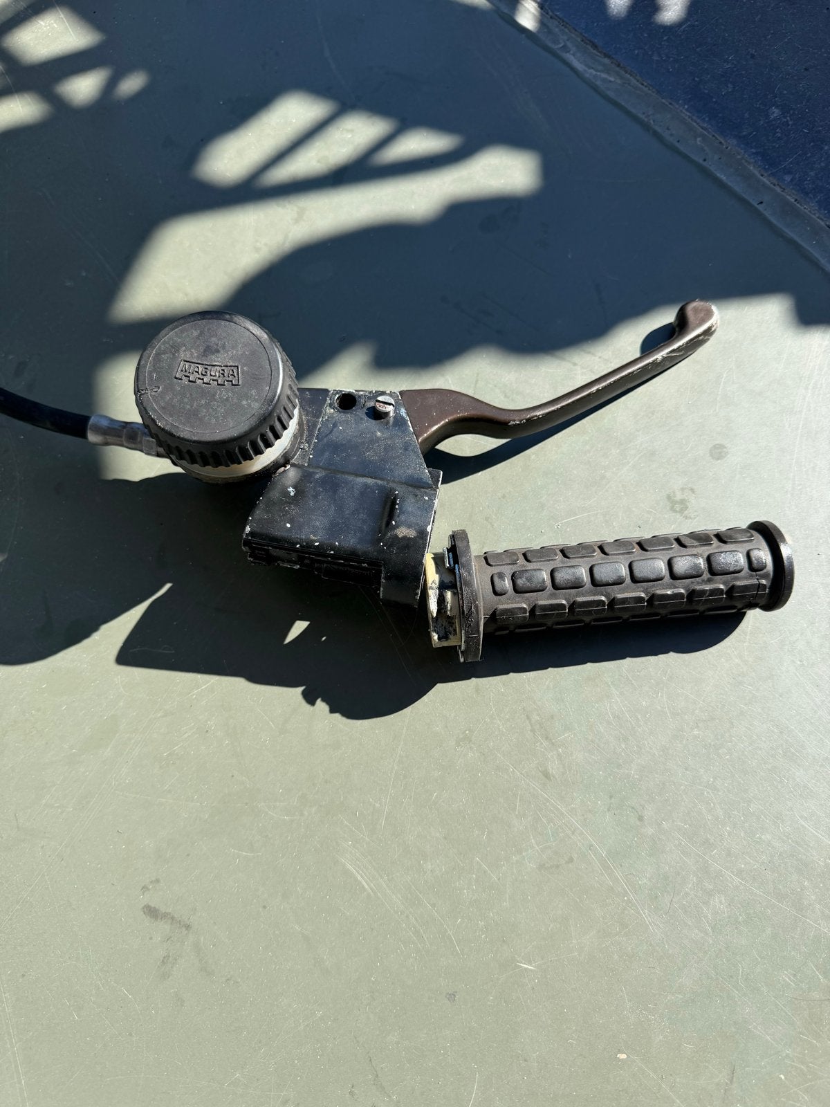 Zündapp Rempomp met gashendel en slang, Ophalen of Verzenden, Gebruikt, Overige typen